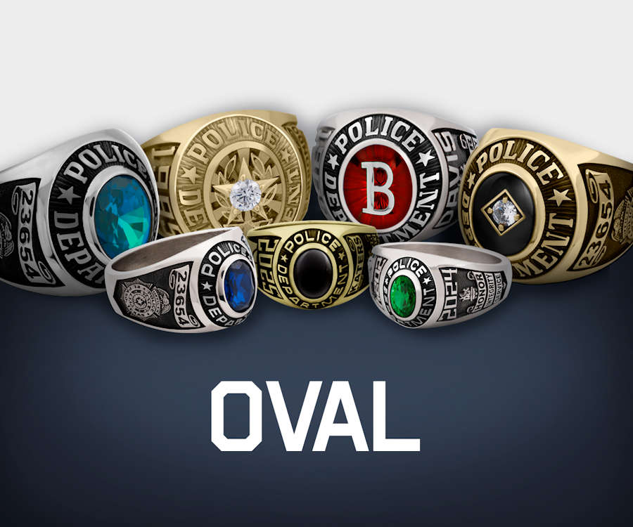 oval style for police-department