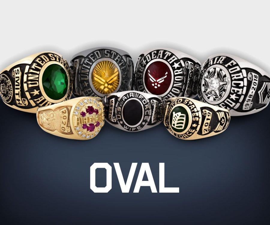 oval style for air-force