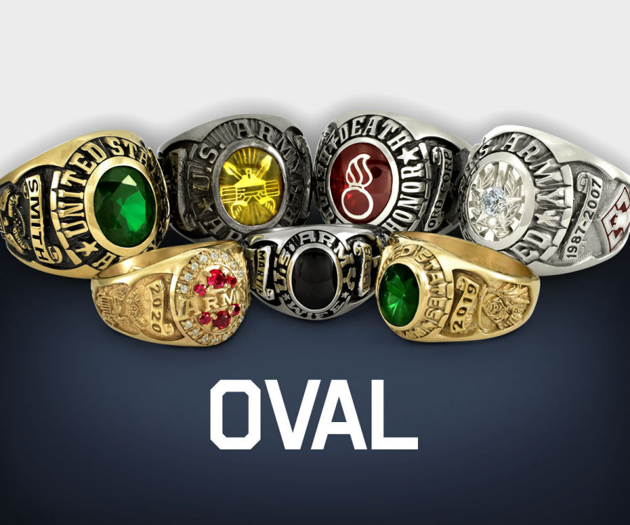 oval style for army