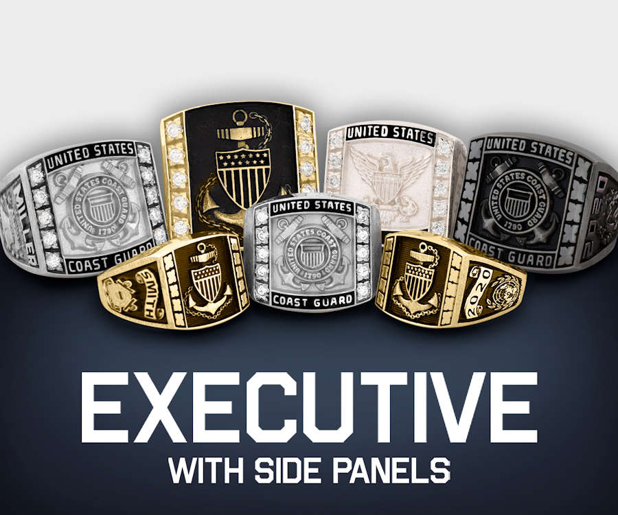 executive-with-sides style for coast-guard