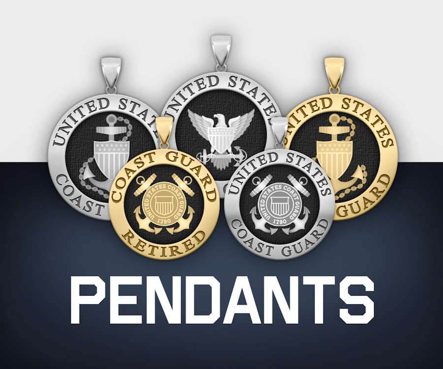 military-seal-pendant style for coast-guard