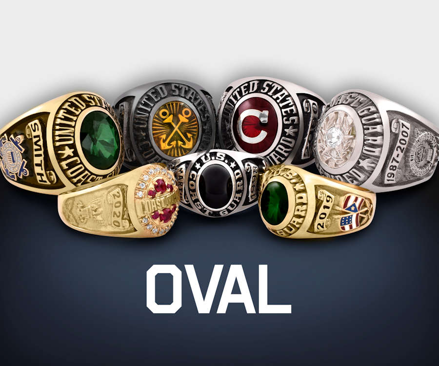 oval style for coast-guard