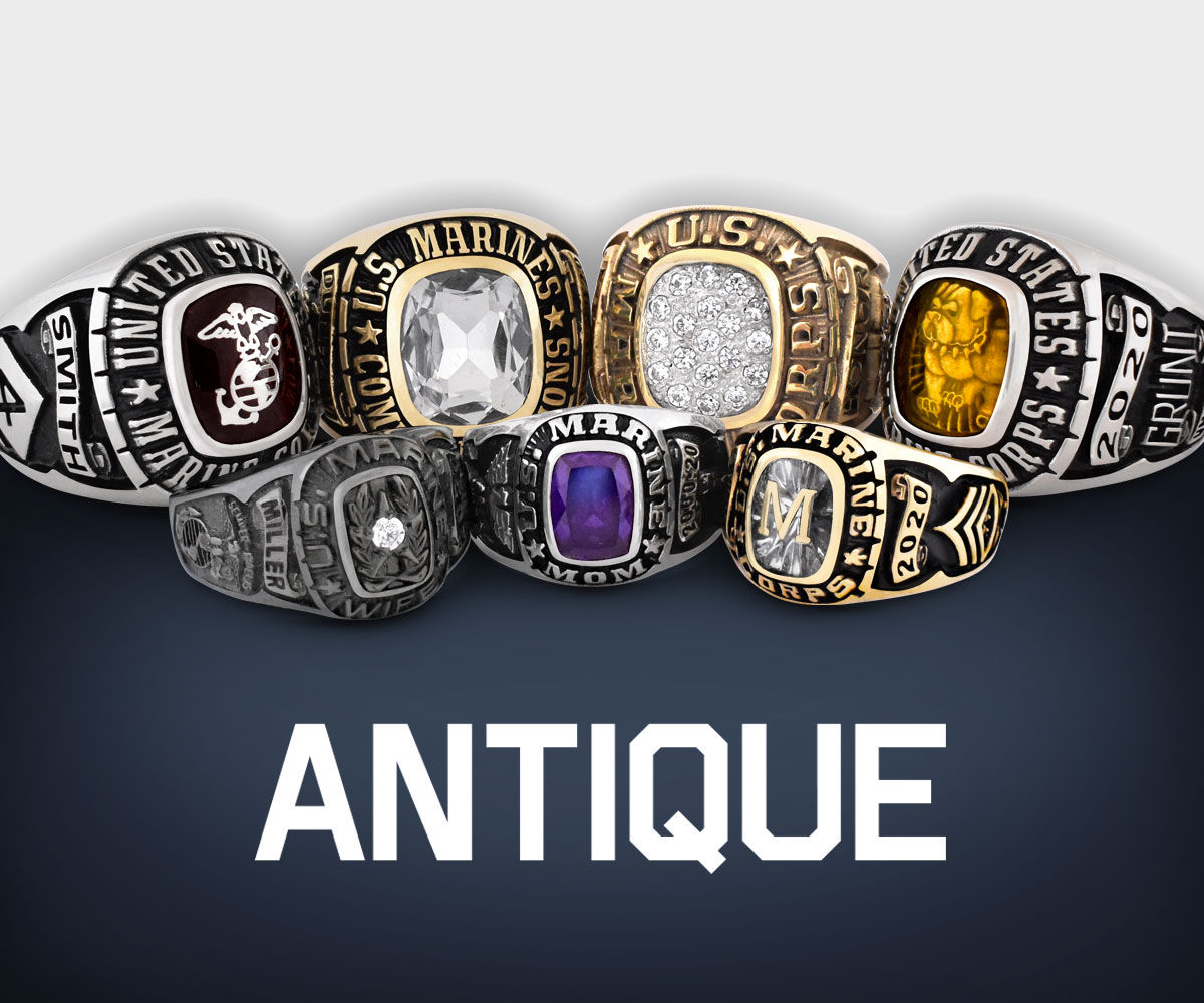 antique style for marine-corps