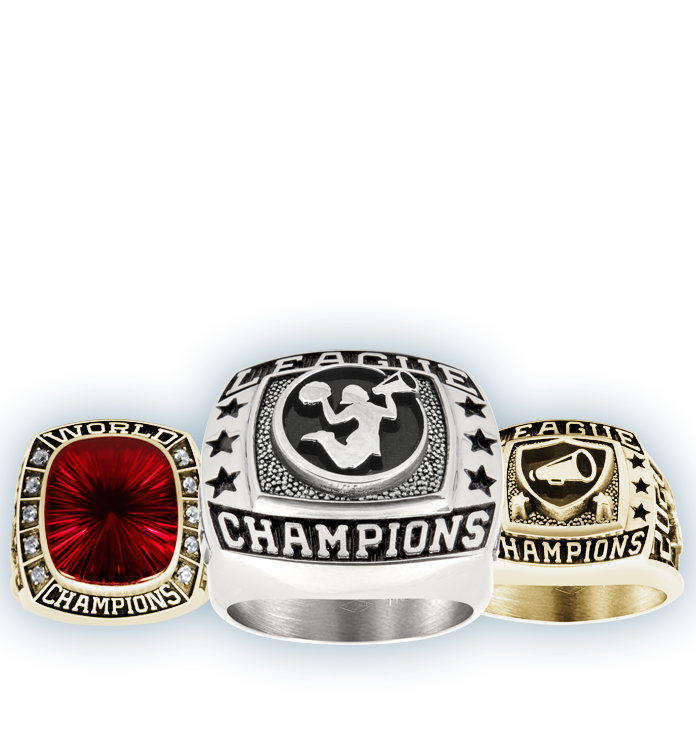 Cheerleading Championship Rings