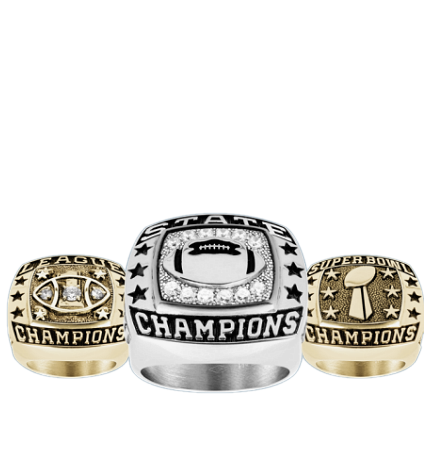 Youth Football Championship Rings