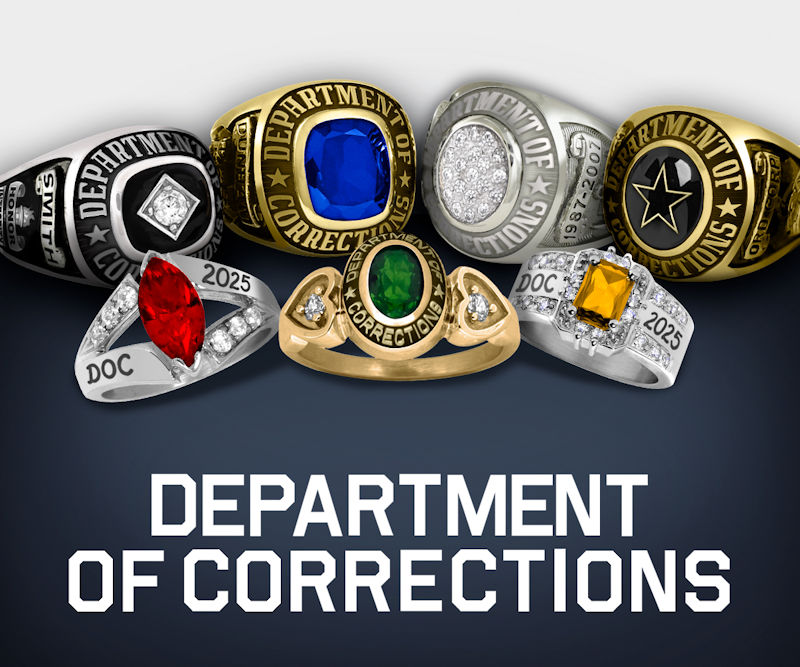 Department of Corrections Rings