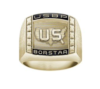 Federal Agencies Rings, DEA, Border Patrol, FBI.