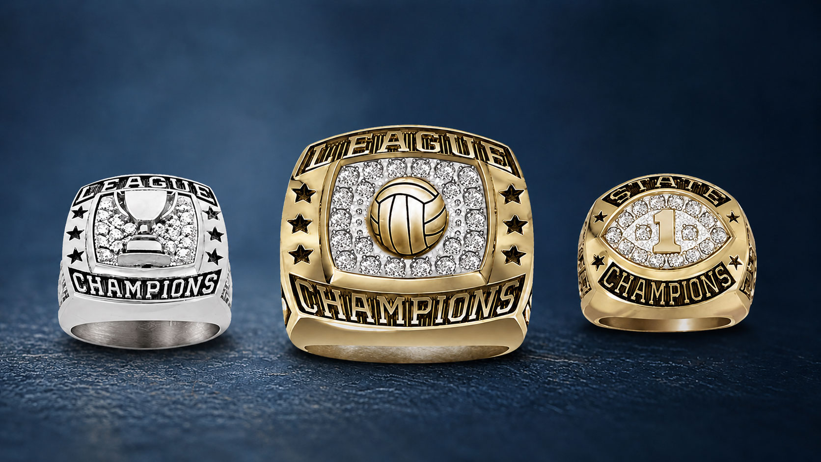 Volleyball Championship Rings